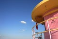 Miami Lifeguard Station Royalty Free Stock Photo