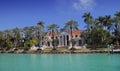 Miami mansion Royalty Free Stock Photo