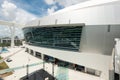 The Miami Marlins stadium in Miami Royalty Free Stock Photo