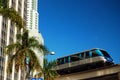 The Miami Metromover Royalty Free Stock Photo