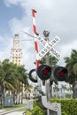 Miami Railroad Open Crossing Barrier