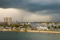 Miami Rainy Sky Royalty Free Stock Photo