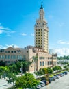 MIAMI - September 10, 2019: View of downtown Miami