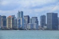 Miami skyline Royalty Free Stock Photo