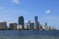 Miami skyline Royalty Free Stock Photo