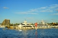 Miami south beach harbor Royalty Free Stock Photo