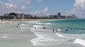 Miami south beach, view from port entry channel