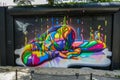 Miami Street Art Winwood Park Sleeping woman