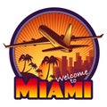Miami travel label