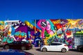 Miami, United States of America - November 30, 2019: Art Wynwood in Miami, USA