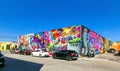 Miami, United States of America - November 30, 2019: Art Wynwood in Miami, USA