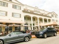 Miami, United States of America - November 30, 2019: Betsy Ross Hotel at Ocean drive in Miami Beach, Florida