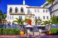 Miami, United States of America - November 30, 2019: The Villa, Casa Casuarina is a property previously owned by Italian fashion