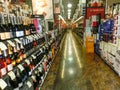Miami, USA - November 30, 2019: Total Wine is an American alcohol retailer