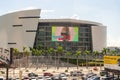 Miami, USA - September 11, 2019: American Airlines arena in Miami city center Royalty Free Stock Photo