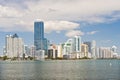 Miami waterfront skyline