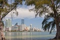 Miami waterfront skyline