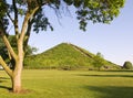 Miamisburg Indian Mound Royalty Free Stock Photo