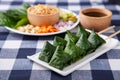 Miang Kham or Savoury Leaf Wraps