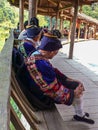 Miao old people dress