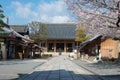 Mibu-dera Temple in Kyoto, Japan. The Temple originally built in 991