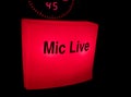 Mic live Royalty Free Stock Photo