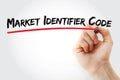 MIC - Market Identifier Code text