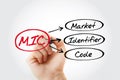 MIC - Market Identifier Code acronym