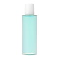 Micellar water, face toner bottle. Cosmetic container