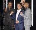 Michael B. Jordan, Sylvester Stallone and Carl Weathers