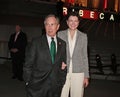 Michael Bloomberg and Diana Taylor at Vanity Fair Party For Tribeca Film Festival Royalty Free Stock Photo