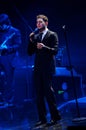 Michael Buble during the concert