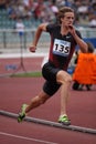 Michael Bultheel - athletics Royalty Free Stock Photo