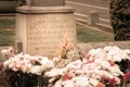 Glasnevin. Michael Collins tombstone. Dublin. Ireland