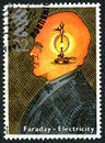 Michael Faraday UK Postage Stamp