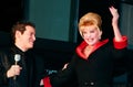 Michael Feinstein and Ivana Trump at Madame Tussauds Opening