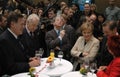 Michael Glos, Edmund Stoiber, Franz Muentefering, Angela Merkel, Matthias Platzeck Royalty Free Stock Photo