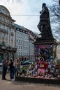 Michael Jackson Memorial in Munich Royalty Free Stock Photo