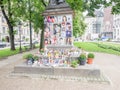 Michael Jackson memorial munich Royalty Free Stock Photo