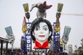 Michael Jackson in Parade float During The Carnival of Viareggio