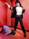 Michael Jackson perfect wax figure at museum Madame Tussauds in Tokyo, Japan Royalty Free Stock Photo