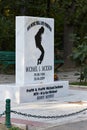 Michael Jackson tribute Royalty Free Stock Photo