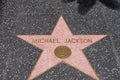 Michael Jackson, Walk of fame Royalty Free Stock Photo