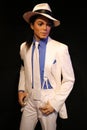 Michael Jackson wax statue Royalty Free Stock Photo