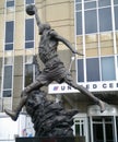Micheal Jordan Statue, Chicago Illinois Royalty Free Stock Photo