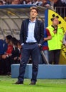 Michael Laudrup in Petrolul Ploiesti-Swansea FC Royalty Free Stock Photo