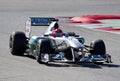 Michael Schumacher (Mercedes) Royalty Free Stock Photo