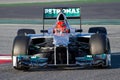 Michael Schumacher (Mercedes) Royalty Free Stock Photo