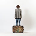 Michael With Suitcase: Painterly Landscapes And Baroque-influenced Art