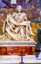 Michaelangelo Pieta Sculpture Saint Peter`s Basilica Vatican Rome Italy Royalty Free Stock Photo